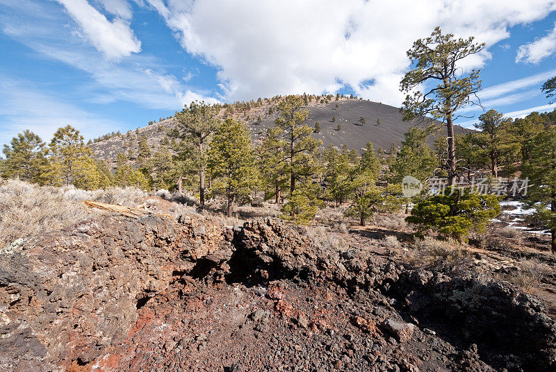 火山飞溅锥