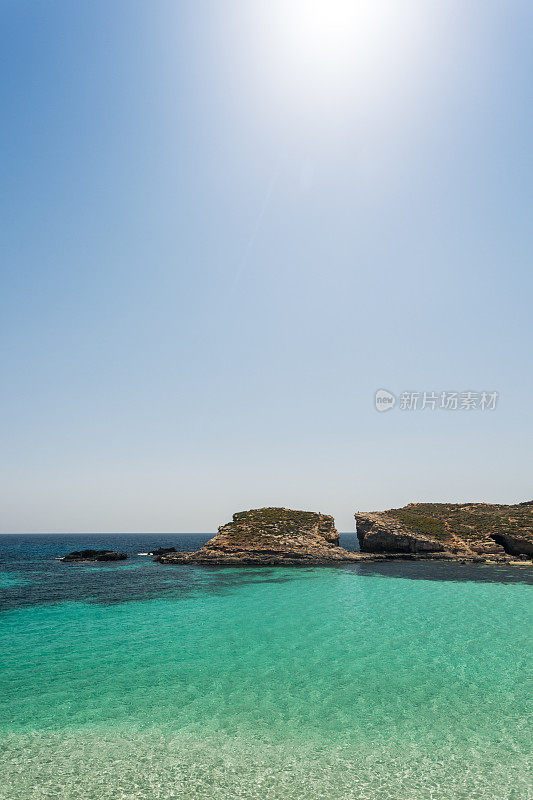 蓝色泻湖，Comino，马耳他