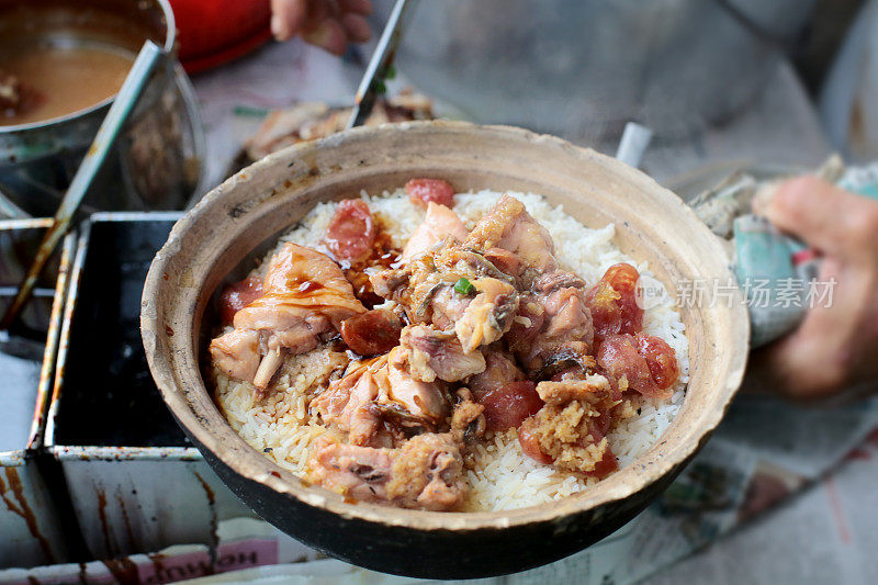 小生意-煲鸡饭