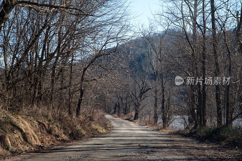 法国宽河和泥土路，温泉，NC