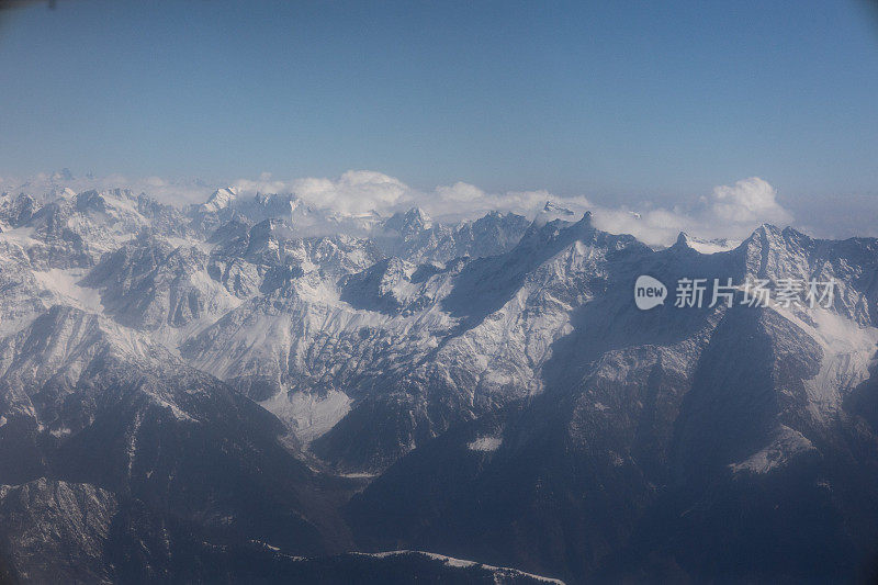 喜马拉雅山的风景