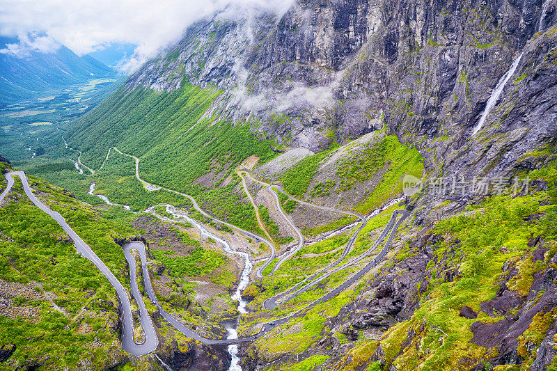 Trollstigen路，挪威
