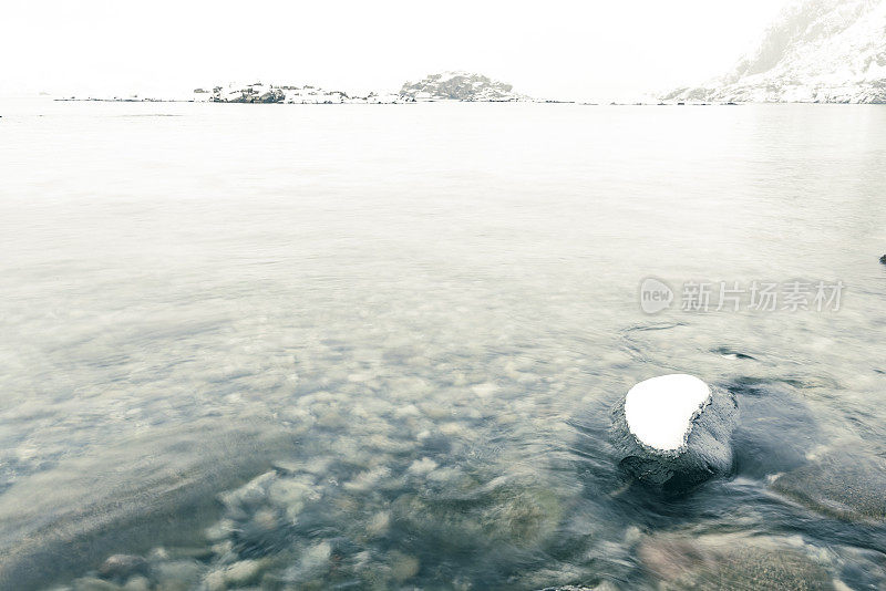 挪威罗弗敦雪景