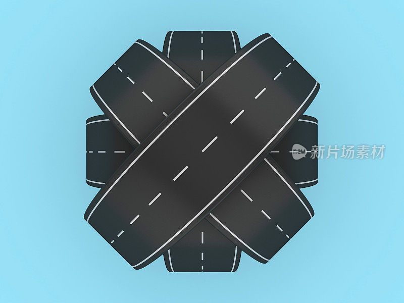 三维道路