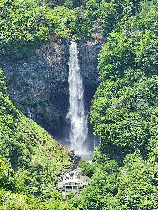 Akechidaira索道观景台Kegon瀑布观景台水水资源植物自然景观