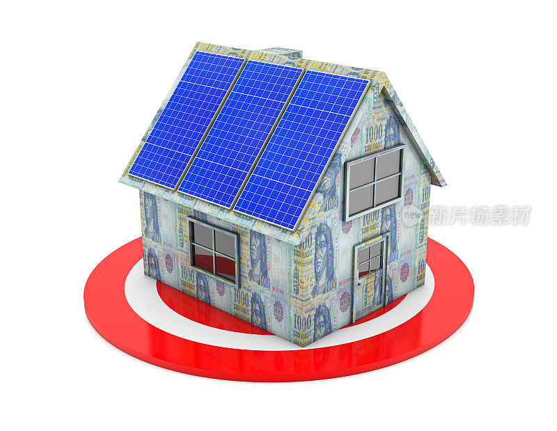 太阳能电池板可再生能源效率节约资金福林达到目标