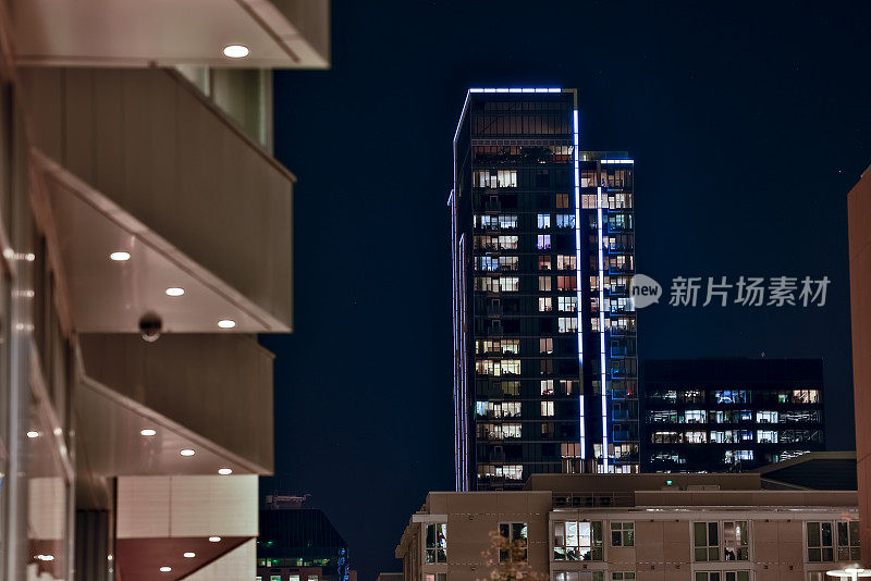 摩登都市夜景