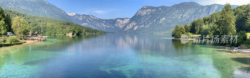 斯洛文尼亚渤兴湖全景