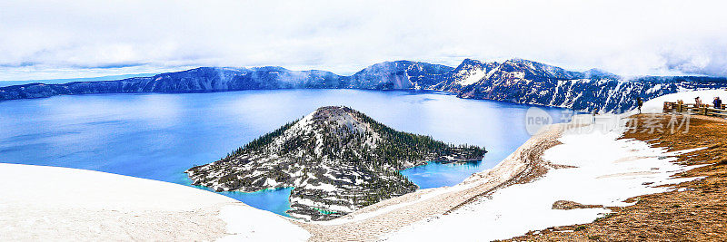 火山口湖,俄勒冈州