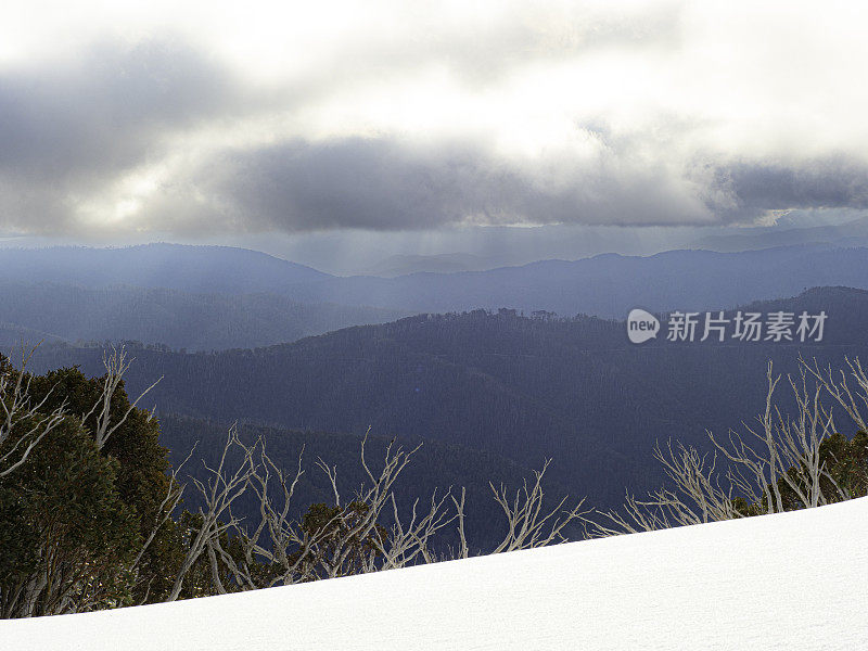 雪山层