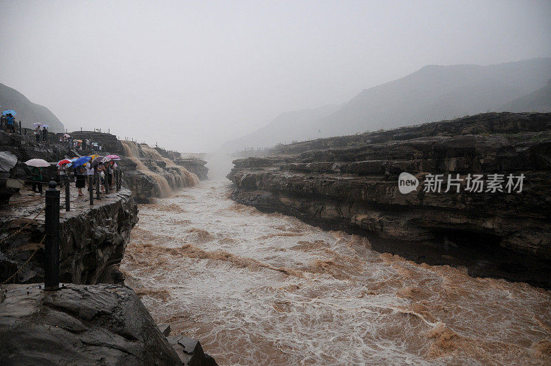 黄河壶口瀑布，陕西，中国