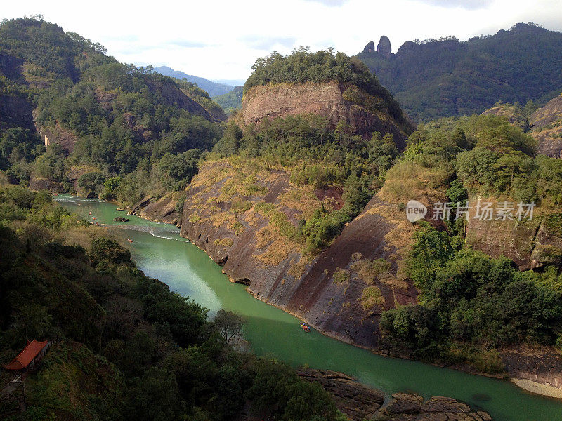 武夷山冬天的美景，中国