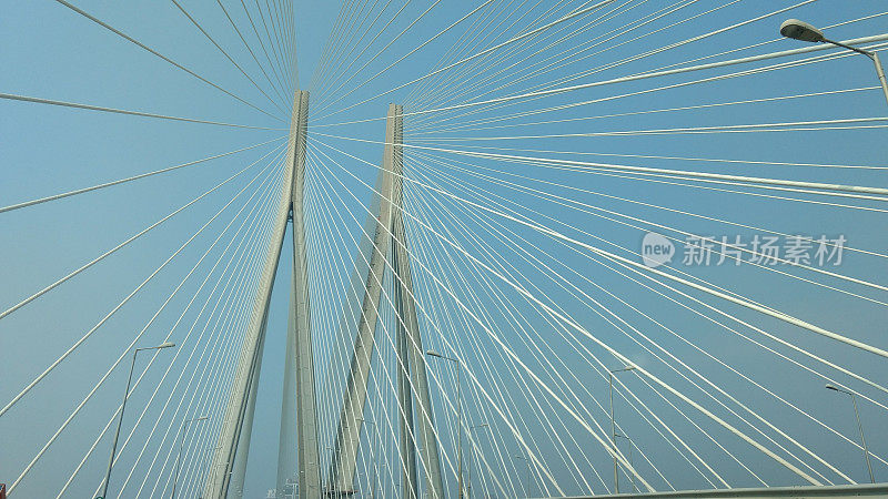 孟买sealink大桥建筑照片