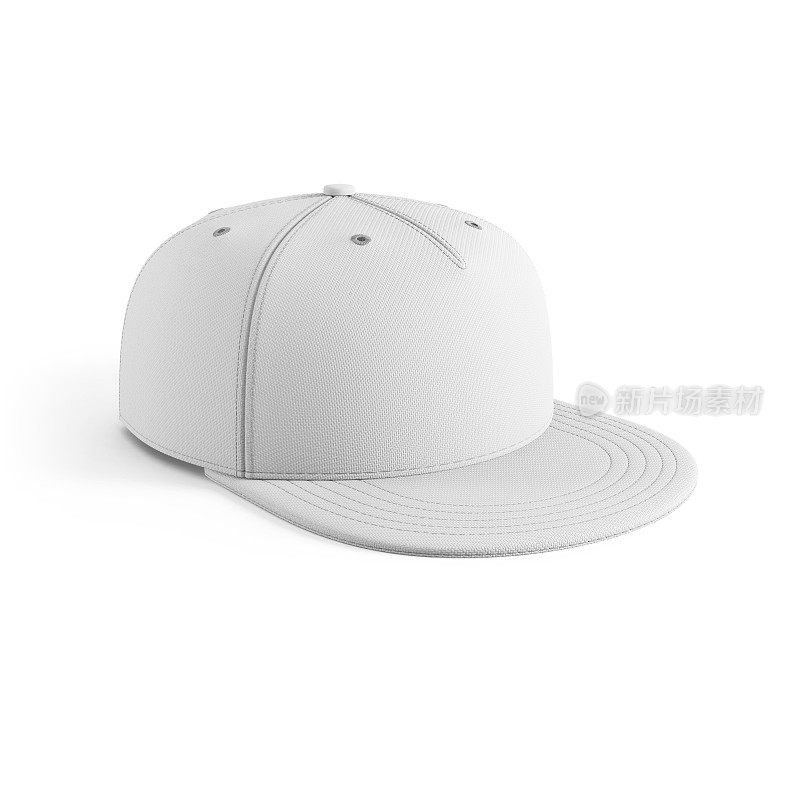 白色空棒球帽