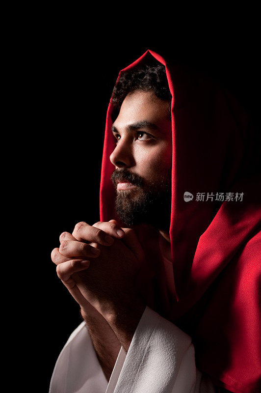 耶稣祈祷的肖像