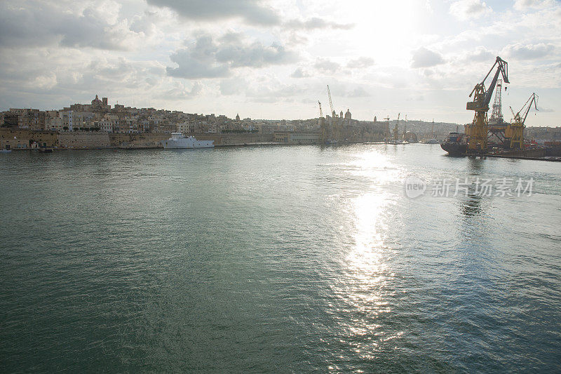 马耳他瓦莱塔港和港口