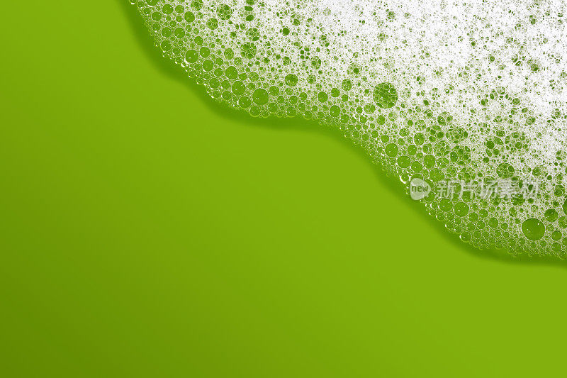 肥皂sud背景(绿色)-高分辨率5000万像素