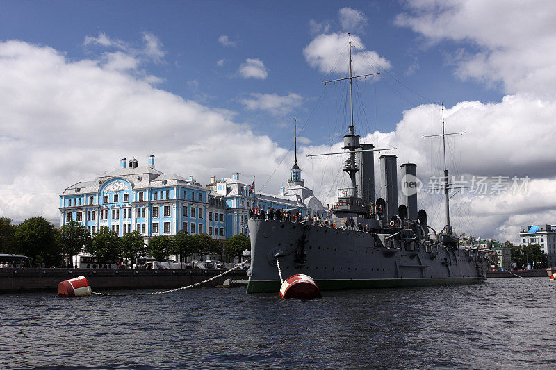圣彼得堡的战舰