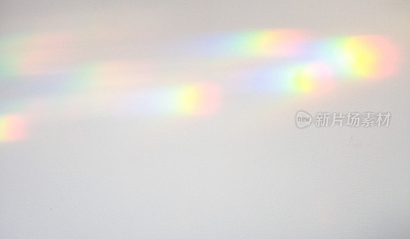 折射光产生彩色光谱模式