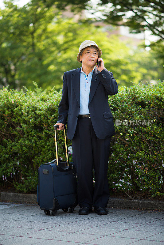 日本老人旅行