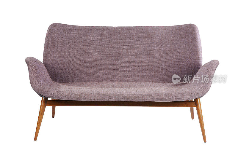复古风格的沙发，60年代风格的古董