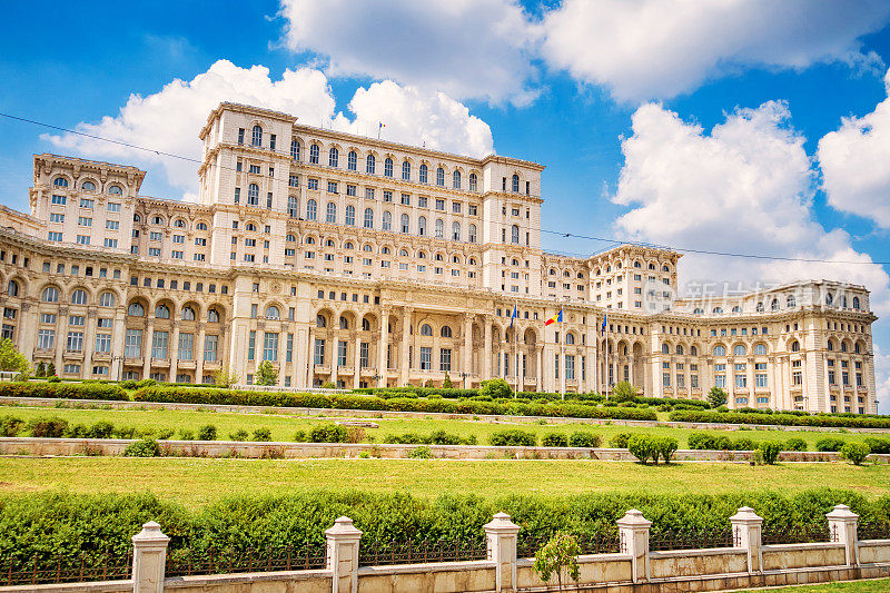 罗马尼亚布加勒斯特的议会大楼