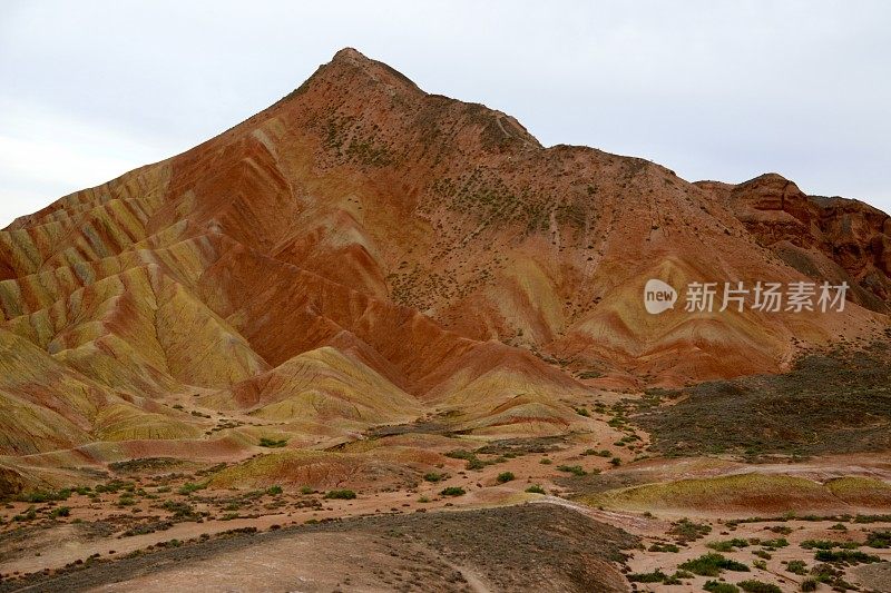 中国甘肃张掖丹霞地貌地质公园