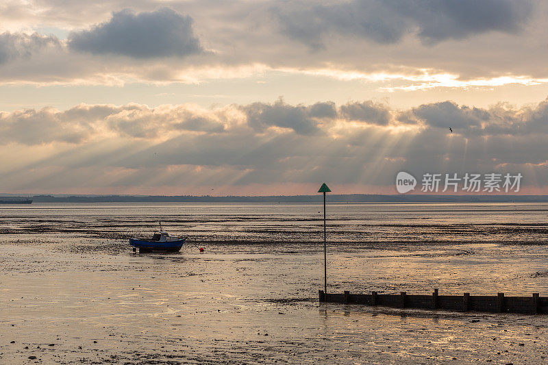 退潮时的海景