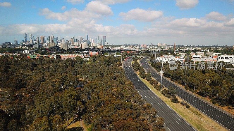 空中高速公路视图