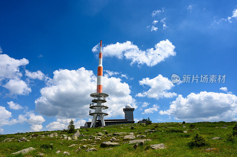 布莱肯山上的天线