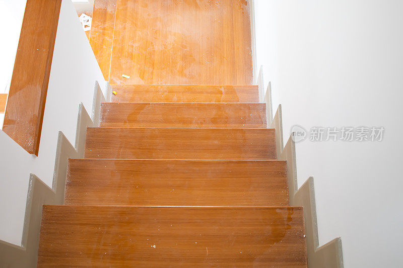 木制的楼梯
