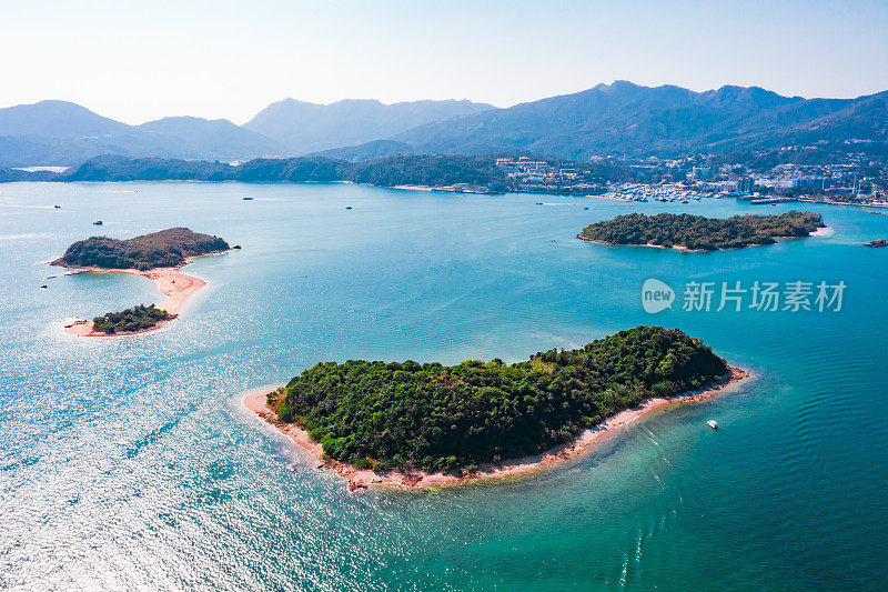 令人惊叹的航拍西贡全景，香港著名的度假胜地