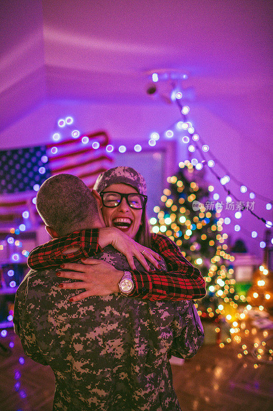 士兵回家过圣诞节