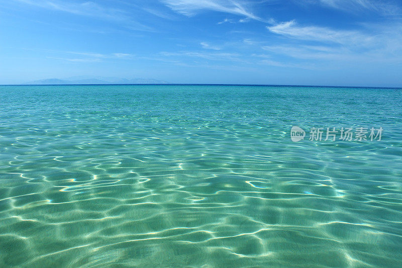 绿松石海，Kusadasi，土耳其