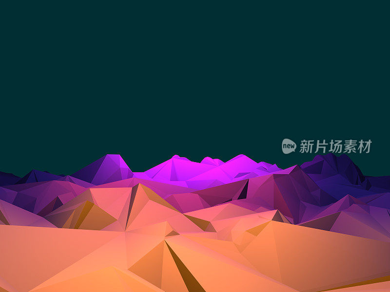 数字图形背景