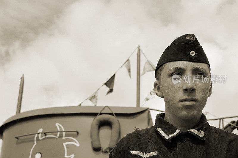 二战潜艇水手。