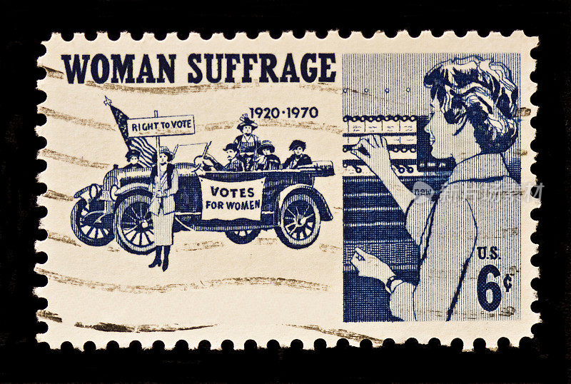 妇女选举权邮票