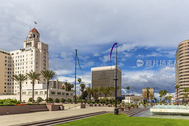 长滩市区街景