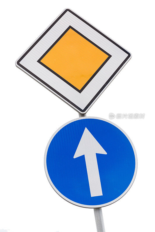 优先道路交通标志