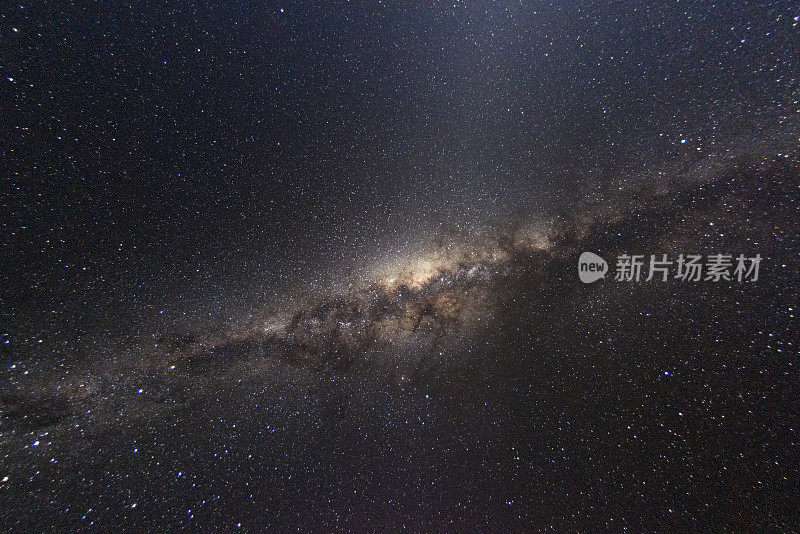 来自南半球的银河夜晚