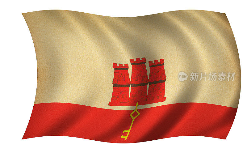 直布罗陀的旗帜
