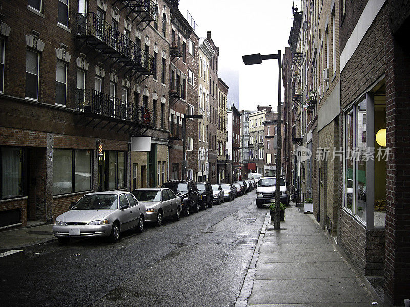 波士顿的小巷