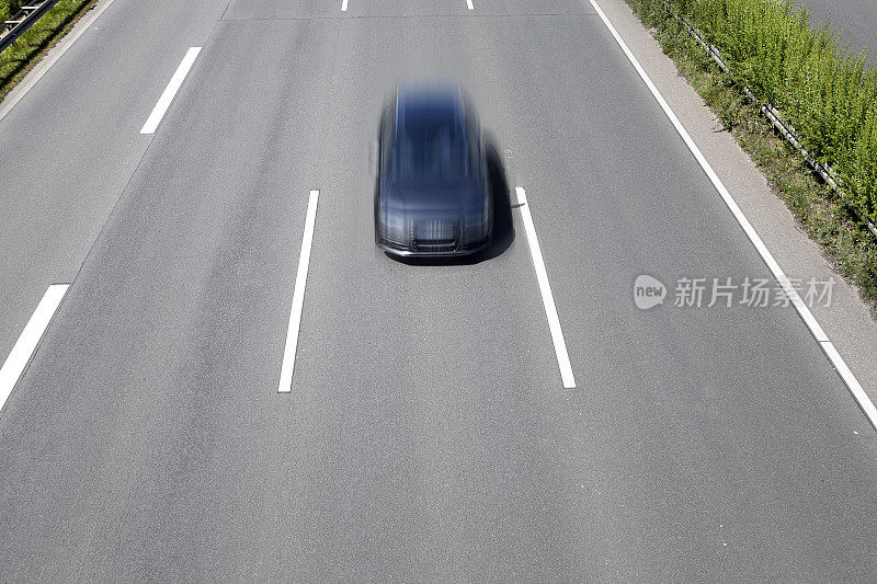 高速公路，从上面看