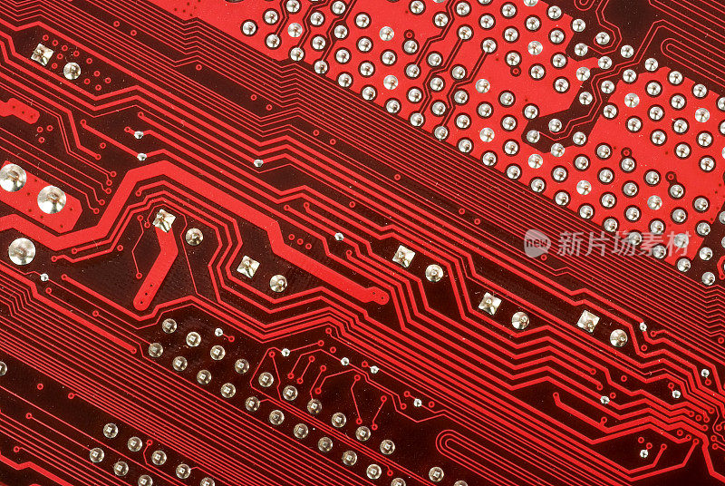 采购产品红色电路板电缆，计算机，主板