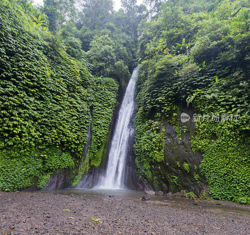 巴厘岛的瀑布