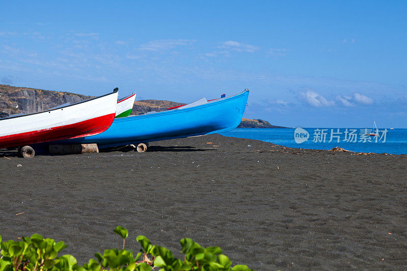 留尼汪岛的圣保罗海滩