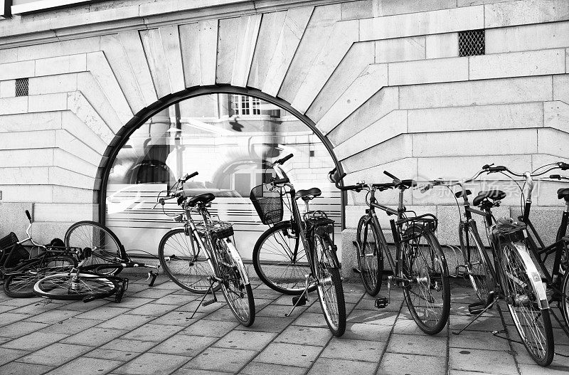 瑞典斯德哥尔摩的自行车