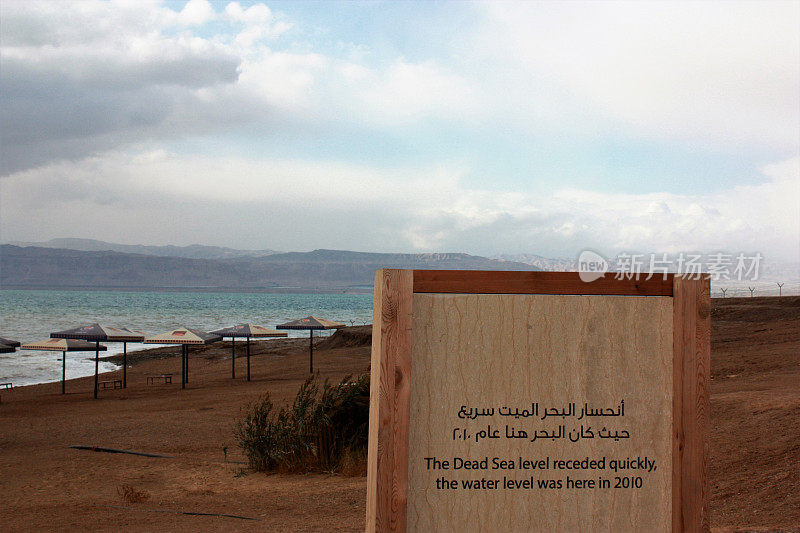 2000年约旦死海的水位