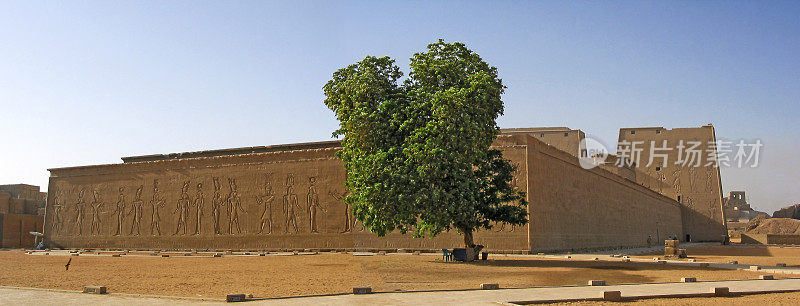 Edfu附近的埃及神庙
