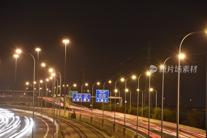 夜间长时间暴露